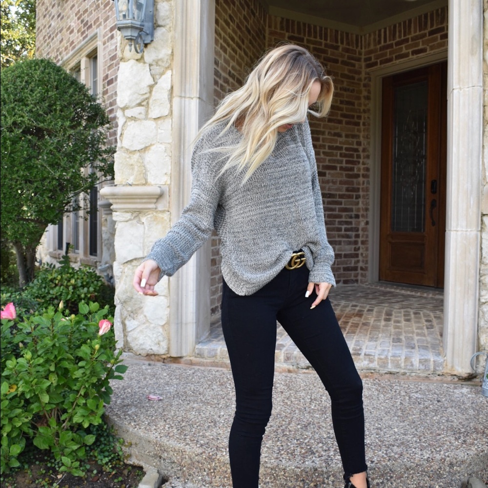 Black& Gray Sweater
